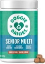 Doggie Dailies Senior Essentials Multivitamin til hunde bløde tyggegummi