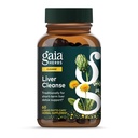 Gaia urter lever rense - lever sundhed støtte urteblomst tillæg med mælk tidsel, Burdock, gurkemeje, Mælkebøtte & mere * - 60 Vegansk flydende Phyto- Caps (30 Servere) *