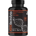 Keto Electrolyte Kapsler med MCT, Magnesium, Kalium & Zink - Probiotika, CoQ10 & Vitamin D3 til Hydrering, Energi, Fasting Support, Lave Carb & Carnivore Diets - 120 Uden smag piller