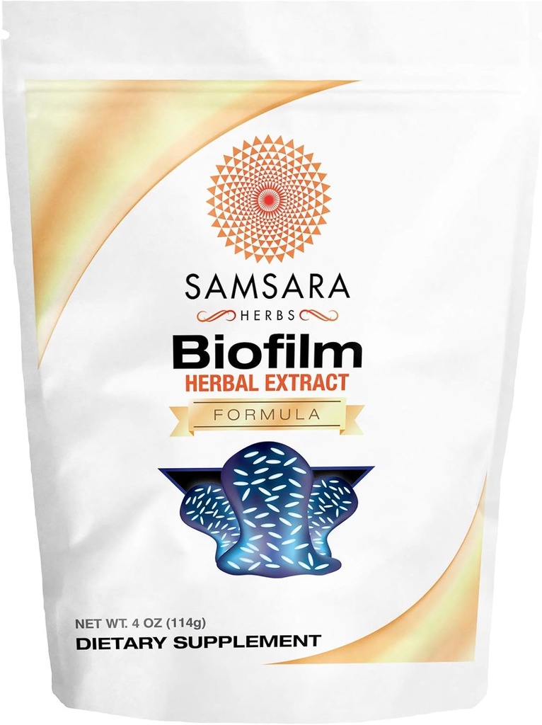 Samsara Herbs Biofiem formel urtepulver (4oz / 114g) 20: 1 Koncentreret ekstrakt