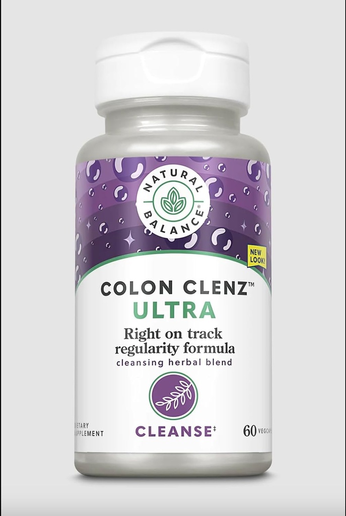 Natural Balance Ultra Colon Clenz - 120 Vegetarian Capsules