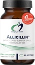Designs for Health Allicillin - Allicin Supplement with 200mg Garlic Oil + Parsley Oil - Garlic Pills with Powerful Sulfides - Enteric Coated to Help Reduce Odor, Non-GMO (60 Softgels)
