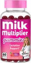 Dr. Stephanie 's Milk Multiplier Amning Support Gummies - Fenugreek Free Amning Supplement for Milk Supply Øge - med Milk Thistle, Fennel Seed, Alfafa - Postpartum & Nursing Essentials
