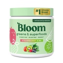 Bloom Nutrition Greens og Superfoods Powder for fordøjelsessygdomme, Green Powder, fordøjelsesenzymer, probiotika, Spirulina, Chlorella for Bloating & Gut Support, Green Juice, 30 SVG, Jordbær Kiwi