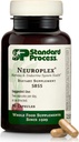 Standard Process Neuroplex - Understøtter nervøse & endokrine system funktion - Brain Health Support med B6-vitamin, jern, zink & mere - Brain Supplement for mænd og kvinder - 360 tabletter