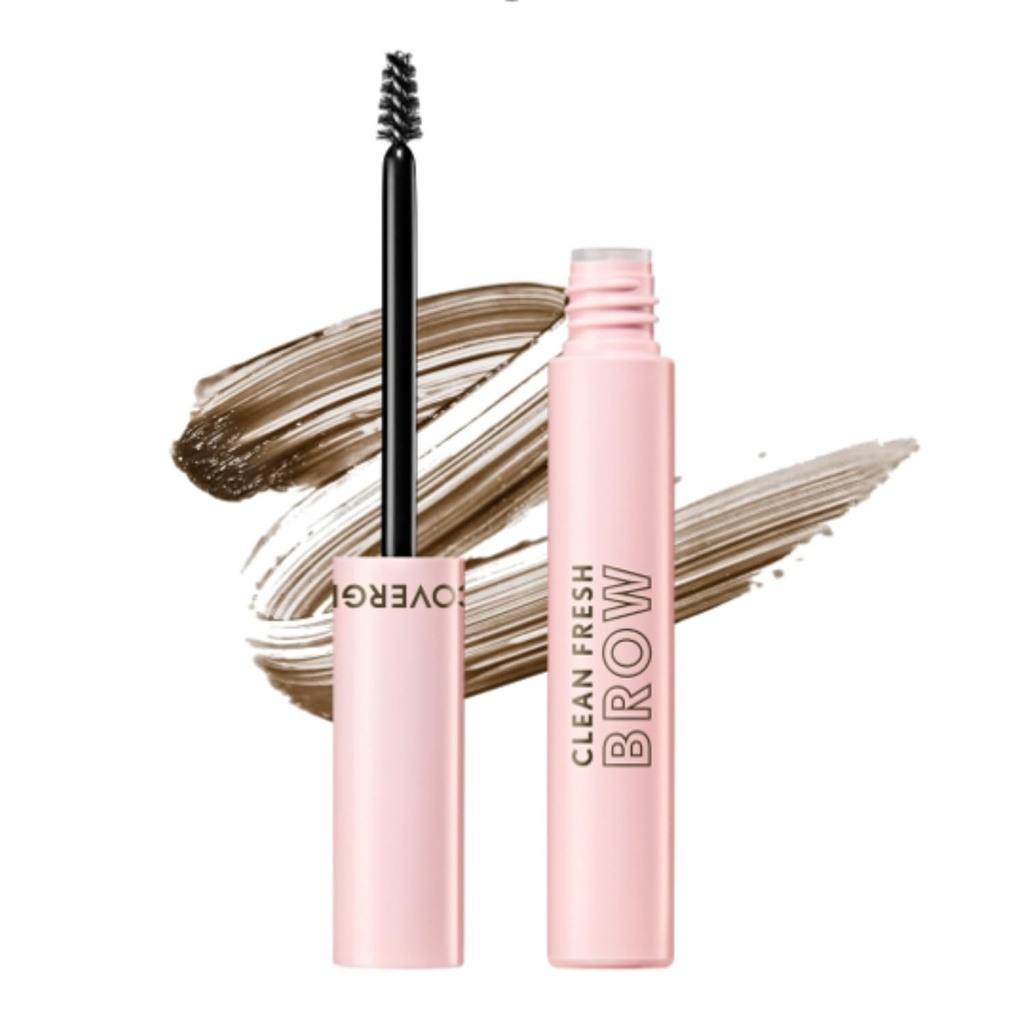 CoverGirl Clean Fresh Brow, 500 Medium Brown, Eyebrow Gel, Long- Lasting, Vegan Formel, Natural Looking, Let at anvende, Det ikke Smudge, 0.18oz