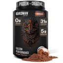 Birdman Falcon Performance Vegan Protein Powder, 31g Protein, 5g Creatin, 5g BCAA, Probiotika, Electrolytes, Pre Workout, Low Carb, Sugar Free & Dairy Free, Plant Based Chocolate Protein -19 portioner