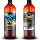TheraSilver- TheraSilver Labs ACS 225- Avanceret kolloid sølv væske -225 PPM- Pure Bioaktive Nano Partikler til immunsupport- 32 Oz- Familie størrelse