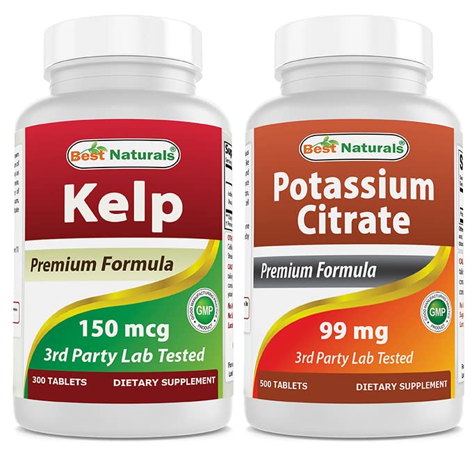 Kelp Supplement 150 Mcg & Kalium Citrate 99mg