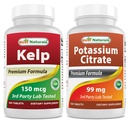 Kelp Supplement 150 Mcg & Kalium Citrate 99mg