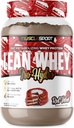 Musclesport Lean Whey Revolution ™ Protein Powder - Whey Protein Isolate - Low Calorie, Low Carb, Low Fat, Incredible Flavors - 25g Protein per Scoop - 2lb Red Velvet