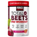 FORCE FACTOR Total Beets Pre- Workout Powder to Boost Energy & Endurance, øge styrke, og forbedre blodgennemstrømningen og pumper, nitrogenoxid tillæg med Beet Root Powder, Watermelon, 30 Serveringer