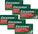 Extredrin Migræne Relief Medicin, 24 kapsler (pakke med 6)