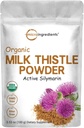 Organic Milk Thistle Powder, 3,5 oz (400 Servere)