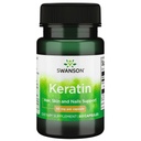 Swanson Keratin (fra tibetansk uld) - Natural Supplement Fremme Sunde Joints, Hår, Hud & Nails - Hjælper Nourish Sunde Connective Væv - (60 kapsler, 50 mg hver)
