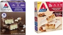 Atkins Chocolate Coconut Bar 16 Greve, Vanilla Caramel Pretzel Protein Meal Bar 5 Greve