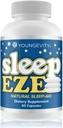 Youngevity Sleep Eze - Natural Sleep Support - Valerian Root, Passion Flower, 5-HTP, Melatonin - Ikke-Habit Forming - Sovestøtte Supplement - (60 kapsler)