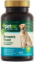 PetNC Natural Care Brewers Yeast Chewables for Dogs, 250 Greve