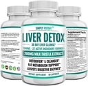 Liver Cleanse Detox & Repair Supplement, Artichoke Extract Liver Health Formula w 22 Herbs for Liver Support, Liver Detox Cleanse Pills - Milk Thistle Dandelion Turmeric Ginger Beet Zinc, 60 Capsules