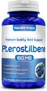 Extra Strength Pterostilbene Supplement Note 124; Vegan Friendly 150mg Pterostilbene Kapsler