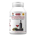 ANDREW LSSMAN Resveratrol- 200mg - 180 Kapsler - Red Wine 's Beneficial, naturligvis Occurring Antioxidant, Uden Alkohol. Tilsætningsstoffer fri