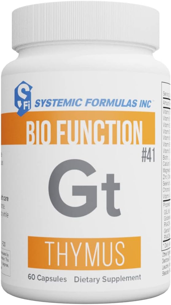 Systemiske formler Bio funktion Gt Thymus - 60 kapsler.