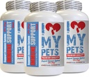 antioxidant Dog Treats - Dog Immune Support - Booster - Healthy PET - Supplement - Dog Allergy Relief Pills - 180 Treats (3 Bottles)