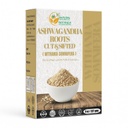 Urter Botanica Ashwagandha Root Tea Loose Leaf til urtete, Ashwagandha Tea Kosttilskud, Withania Somnifera for immunforsvar og styrke 3-5 mm Cuts størrelse 8 Oz Pakke