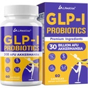 Lifeatlas GLP ONE Supplement Probiotisk Name 124; GLP ONE med 30 milliarder AFU Akkermansia Probiotisk, GLP ONE Probiotika til kvinder og mænd, Daglig GLP ONE Supplement, 1 pakke