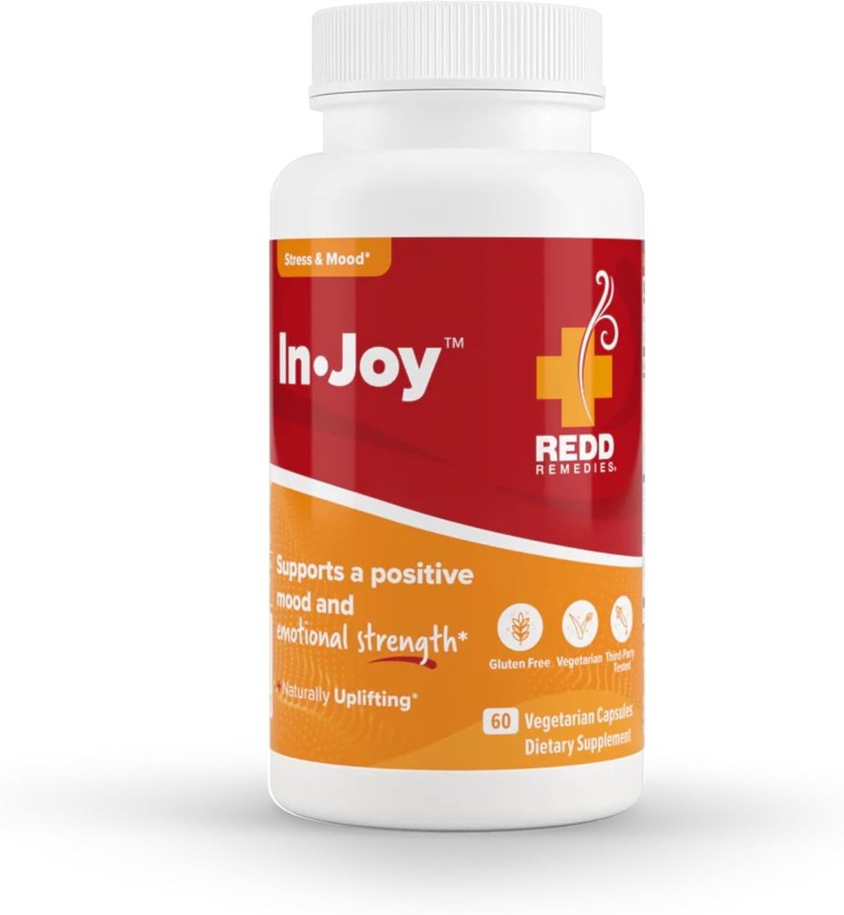 Redd Remedies, I Joy, Understøtter Mood og Følelsesmæssig Styrke, 60 tabletter