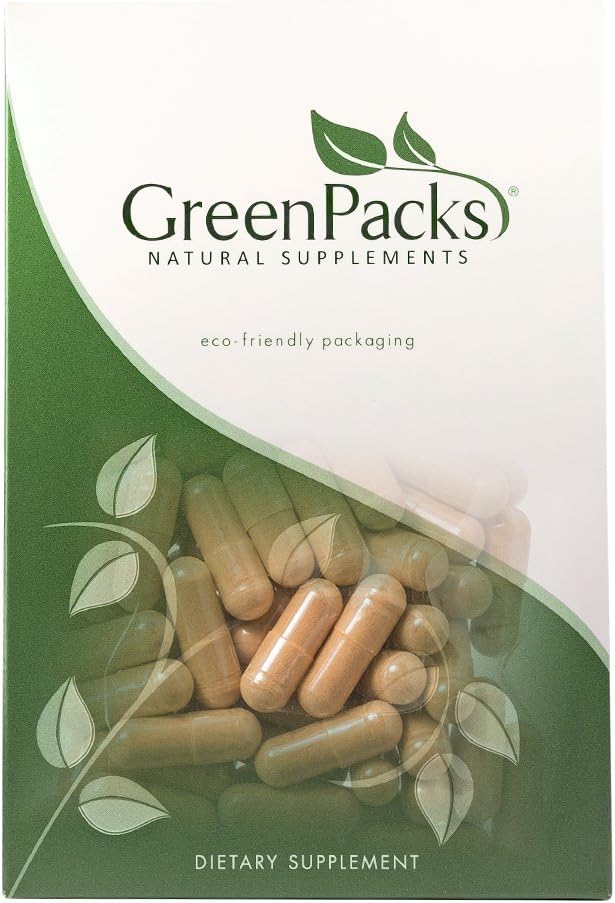 GreenPacks ® - 124; Ceylon - kanelkapsler - 124; Organic True - kanel - 124; Non- GMO supplement - 60 kapsler