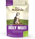 Pet Naturals Daily Multivitamin til katte med Biotin, Taurine og Arginin, 30 Fish Flavored Chews