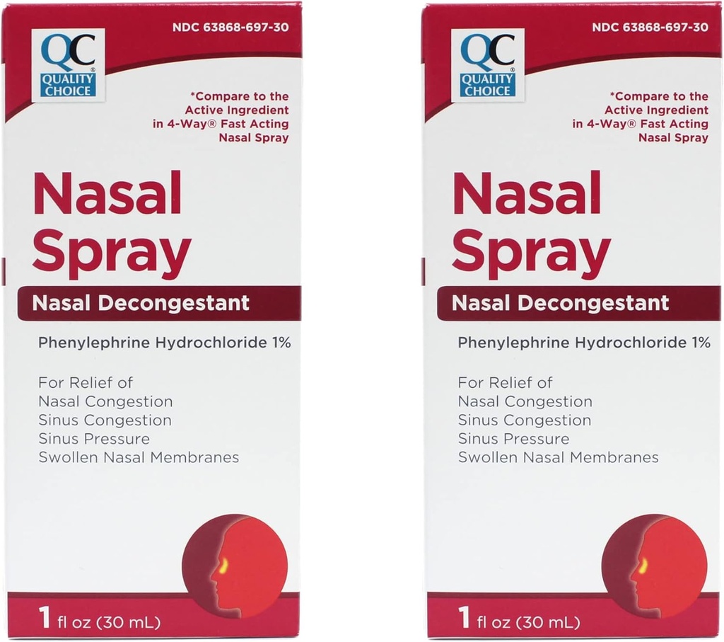 Kvalitetsvalg Nasal Decongestant Spray 1 OZ (2)