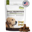 Paw Choice Probiotika til hunde med Prebiotika - Daglige tykkere for Gut sundhed, fordøjelse, regelmæssighed, og immunforsvar - Natural Supplement Treat Made i USA