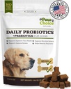 Paw Choice Probiotika til hunde med Prebiotika - Daglige tykkere for Gut sundhed, fordøjelse, regelmæssighed, og immunforsvar - Natural Supplement Treat Made i USA