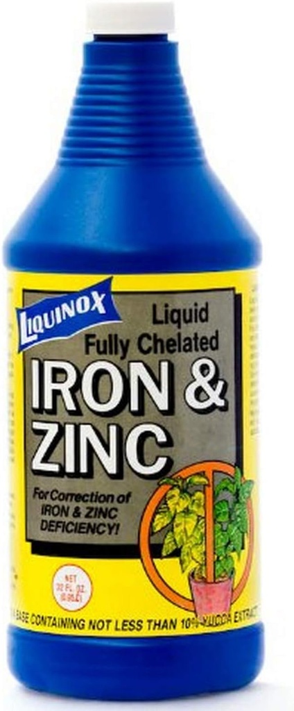 3032 Iron Zink chelated Solution, 32-Ounce, Brown / A