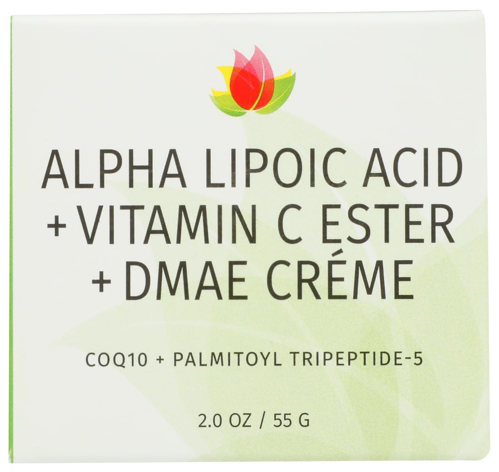 REVIVA LABS - Alpha Lipoic Acid Vitamin C Ester DMAE Creme (2.oz)