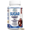 Sukker Support med kanel, Chrom, Mulberry, Alpha Lipoic Acid - 20 urter & vitaminer - non-GMO, 60 kapsler