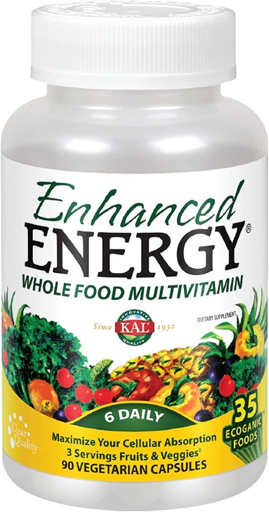 Kal 021245459286 Enhanced Energy, 90 Greve