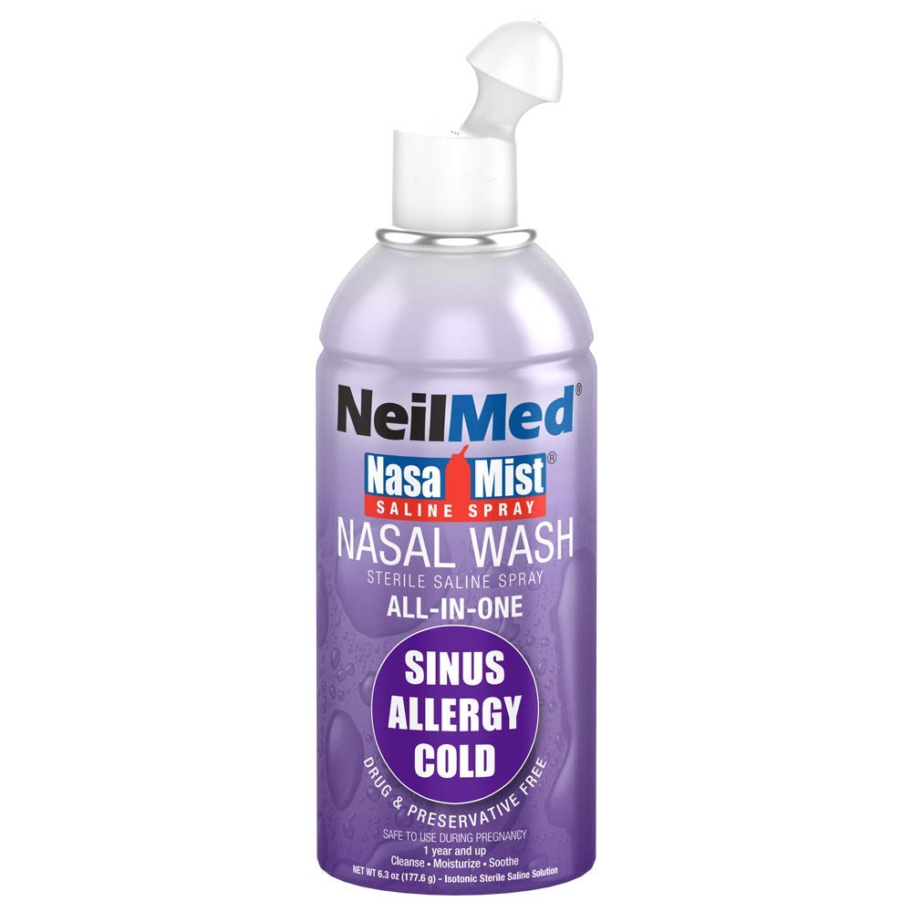 NeilMed NasaMist Alle i en Multi Formål Saline Spray, 6.3 Fl Oz