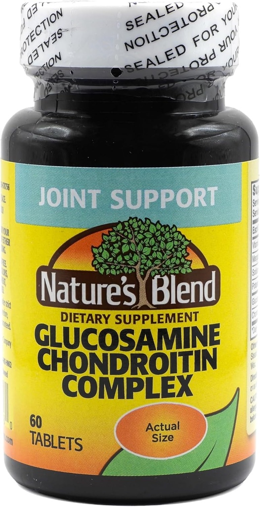 Naturens Blend Glucosamin Chondroitin Complex Tablets, 60 Tabs