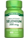 Nature 's Truth Selenium 200 mcg Supplement- 124; Essential Mineral High Potency Tablets