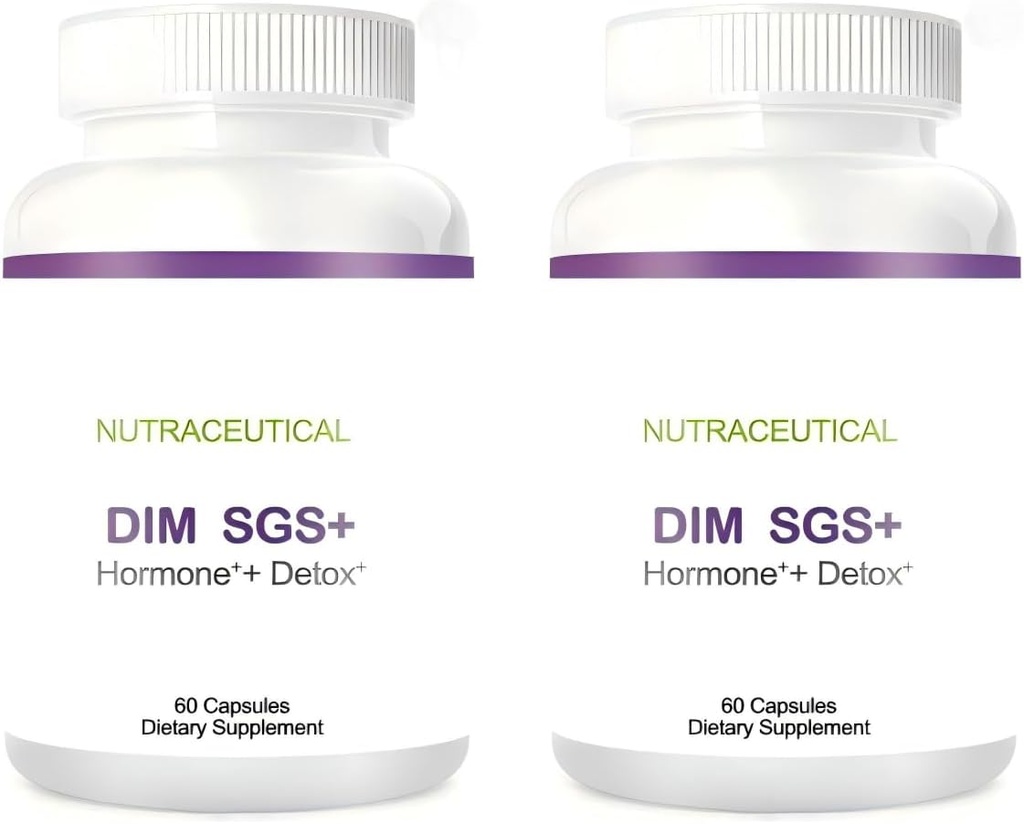 DIM Supplement, dim SGS+ Dietary Supplement (2 Bottles)