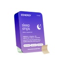 ZENERGY Sleep Orale Strips - Kamille Lavendel Flavors - 124; 5mg Melatonin + 20mg L- Theanine + 100% vitamin B6 + botaniske - 124; 0 Sukker, 0 Kalorier, 0 Gluten, Vegan, Instant Action - 124; 1 Tin = 30 Strips