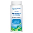 Puregen Labs Antifungal Powder med 2% Miconazole Nitrat for almindelige svampeinfektioner, herunder Atlete 's Foot, Jock Itch og Ringworm, Talc Free, 3 oz (85g)