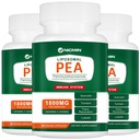 1600MG Palmitoylethanolamide 99% with Luteolin & Quercetin, High Absorption, Pea Supplement 180 Capsules