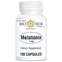 Bio- Tech Pharmacal Melatonin (1 mg, 100 kapsler)