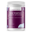 Body køkken Youth Beauty Advanced, Collagen Peptider Pulver til smukke hår hudnegle, Resveratrol og Hyaluronsyre til Anti- Aging & Antioxidant Support, Græs Fed (pakke med 1)