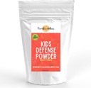 Kids Defense Powder 124; New Formel, Forbedret Flavor 124; Orthomolekulær dosis på 1000 mg vitamin C og 250 mg B3 124; Pure, Corn Free, & GMO- Free; Fruit Punch Flavor 124; 120 Servering