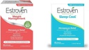 Estroven Weight Management for Menopause Relief - 60 Ct. & Sleep Cool for Menopause Relief, 30 Ct, Sleep Support Supplement